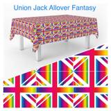 Union Jack Fantasy Fabric - All Over Design
