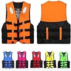 Lifejacket For Adults Flood Prevention Lifejacket Marine Work Lifejacket Marine Adult Lifejacket Buoyancy Aids For Adults,orange,M
