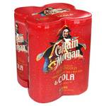 Captain Morgan Spiced Rum & Cola 4 X 250Ml
