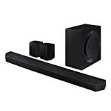 Samsung Q990B Soundbar Speaker (2022) - 11.1.4ch 3D Object Tracking Surround Sound System With Wireless Dolby Atmos DTS:X & Alexa Built-In, Rear Speakers & Subwoofer With Night & Voice Enhancement