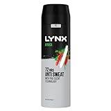 Lynx Africa Anti-Perspirant Deodorant Spray 72-hour protection against odour and wetness no-fuss aerosol for all-day freshness 200 ml