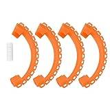 IWBR 4pcs Propeller Guard Fit For DJI Avata Drone Protector Bumper Rings Propeller Anti-drop Protection Cover For Avata FPV Accessories ( Color : Orange )