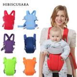 Bebe Multifunctional Baby Carrier Baby Carrier Breathable Canvas Baby Backpack Pouch Kangaroo Wrap Front Front - Navy blue
