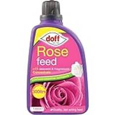 AMK® Doff Rose Feed 1L Concentrate Food Fertiliser With Seaweed Magnesium Promotes Fuller Blooms For Roses Flowering Plants