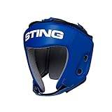 STING AIBA Competition MMA/Boxing Headguard – Blue, XL