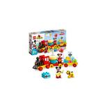 LEGO 10941 DUPLO Disney Mickey and Minnie Birthday Train, Building Toys for Toddlers with Number Bricks, 1 Count (Pack of 1)