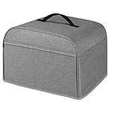 Tassety Kitchen Toaster Cover Air Fryer Cover Kitchen Dust Cover Toaster Cove with Pockets for Ninja Foodi Grill Light Grey