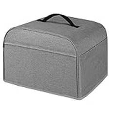 Tassety Kitchen Toaster Cover Air Fryer Cover Kitchen Dust Cover Toaster Cove with Pockets for Ninja Foodi Grill Light Grey