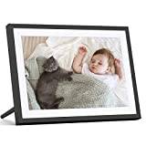 Digital Picture Frame 10.1 Inch WiFi Electronic Picture Frame with 1920 x 1200 IPS Full HD Touch Screen, Auto Rotate, Easy Setup for Instant Share Photos or Videos via the Frameo App