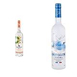 Grey Goose Essences White Peach & Rosemary Vodka Based Spirit, Made with Grey Goose Vodka Infused with Natural Fruit and Botanical Essences, 70cl & Premium Vodka, Original, 70 cl