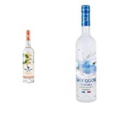 Grey Goose Essences White Peach & Rosemary Vodka Based Spirit, Made with Grey Goose Vodka Infused with Natural Fruit and Botanical Essences, 70cl & Premium Vodka, Original, 70 cl