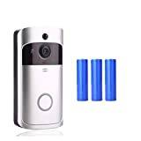 Smart WiFi Video Doorbell Camera Visual Intercom with Chime IP Door Bell Wireless Home Security Camera