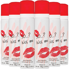 Soâ¦? kiss me body fragrance spray bundle 75ml pack of 6