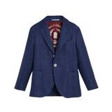 Brunello Cucinelli Kids Linen-Wool-Silk Blazer (4-14 Years) - blue - 8-9