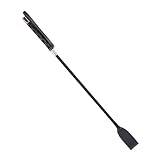 Horse Ride Crop, Anti-Slip Horse Riding Whip Crop, PU Leather Stable Training Horse Whip with Wrist Strap at Handle, Lightweight Horse Riding Crop for Horse Racing Tool, Soft Grip Handle