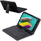 Navitech Black Keyboard Case Compatible with The Huawei Mediapad M5 10” | HUAWEI MediaPad M5 lite | HUAWEI MediaPad M5 lite 10
