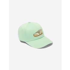 Kids Sport Embroidered Cap in Green - Green / 56 - 58 cm