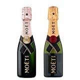 Moet & Chandon Brut & Rose Champagne Mini Moet Duo 2 x 20cl 12.5% ABV