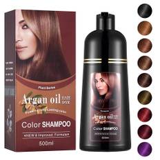 Hair dye 16.9 fl oz argan oil hair shampoo semi permanent hair color shampoo