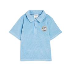 Carrement Beau Cotton-Blend Terry Polo Shirt (6-18 Months) - turquoise - 18 mth