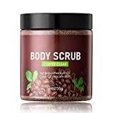 Body Scrub Exfoliator,Scrubs Coffee Scrub Body Exfoliator, Helps In Removing Dirt & Dead Skin, Foot Scrub Hand Scrub Natural & Organic Scrub For Men & Women (256g)