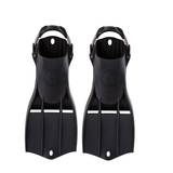 Apeks RK3 Vented Scuba Diving Fins with Stainless Steel Spring Straps - Black / SM