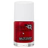 Rimmel Brit Manicure Nail Tip Colour, Right Royal Red