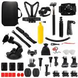 50-in-1 Action Camera Accessory Kit Compatible with GoPro Hero 11 10 9 8 7 6 5 4, GoPro Max, Fusion, DJI Osmo Action,