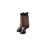 Mesh Brushing Horse Boots - Protective Gear and Training Equipment - Equine Boots, Wraps & Accessories (Brown/Small)