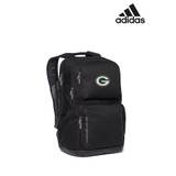 adidas Black NFL Bay Packers Laptop Backpack