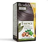 Bendida permanent hair color, nourishing color cream with macadamia oil, long-lasting color 120 ml (5.1 Ash Brown)