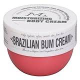80ml Brazilian Bum Cream, Moisturizing Body Cream for Woman Man, Hip Lifting Massage Cream for Dry, Rough and Dull Looking Skin (Fruity Scent)