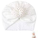 XINXI Infant Wrap Knot | Lovely Infant Head Wrap with Hollow-carved Design - Infant Head Wraps Summer Accessories for Newborn Infant Toddlers Baby Girls Boys Kids