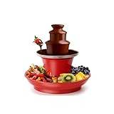 Professional Electric Chocolate Fountain Machine, 3 Layers Detachable, 35W, Make Chocolate Waterfall, Fondue Maker, Chocolate Fountain Set | Can Hold About 500g Sauce