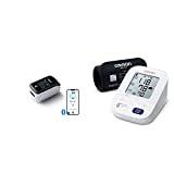 Omron P300 Intelli IT Fingertip Pulse Oximeter for Blood Oxygen Saturation SpO2 & X3 Comfort Automatic Upper Arm Blood Pressure Monitor for Home Use, Clinically Validated Blood Pressure Machine
