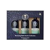 Neal’s Yard Remedies Restoring Bath Scents Collection Gift Set | Fragrant Foaming Bath Set With Pure Essential Oils | Vegetarian Foaming Bath Set Made With Organic Ingredients
