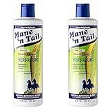 Mane 'n Tail Herbal Gro Shampoo and Herbal Gro Conditioner Kit (Pack of 2) 2x355ml - Olive Oil Complex. Blended with Natural herbs. Protect your hair from damaging styling.