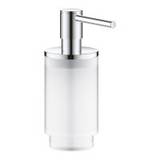 Grohe Selection Glass and Chrome Soap Dispenser