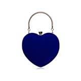 NICOLE&DORIS Women Evening Bag Exquisit Evening cluth luxious Hand Purse for Party for Wedding Chain Bag Blue