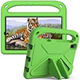 Case for Huawei MediaPad M5 Lite (8.0 Inch) with Kickstand, Lightweight Protective Case for Children – Green