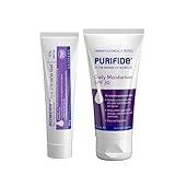 Acnecide + Purifide Leave-On Skincare Set, with Acnecide Face Gel For Acne Treatment & Spot Treatment with 5% Benzoyl Peroxide (15g) & Purifide SPF 30 Moisturiser (50ml)