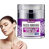 Firming Neck Cream - Hydrating Lifting Tightening Lotion Plant Oil - Natural Non-Greasy Neck Skin Care Firming Lotion For Oily Sensitive Mixed Dry Skin