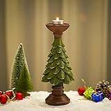 Candlestick Holders Christmas Tree Candle Holders Candelabrum Vintage Table Decorations Centrepiece Candlelight Stand Candlestick for Xmas Christmas Party Dining Table Ornaments Dinner Candle Holder