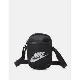 Nike Heritage Cross Body Bag - Black/Black/White - One Size