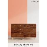 Swoon Brown Halle Chest of Drawers
