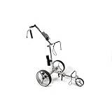 GT-FR Stainless Steel FALDABLE Electric Golf Trolley with Remote Control and 10 Accessories