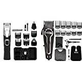 Wahl Precision 4-in-1 Hair Trimmer, Male Grooming Set, Washable Heads, Cordless, Beard Care Kit & Elite Pro Hair Clipper, Men's Corded Hair Clippers