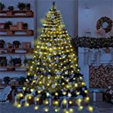 Christmas Tree Lights 280/400 LED Christmas Lights 8/16 String Lights with 8 Light Modes 6.6FT for Christmas Decorations