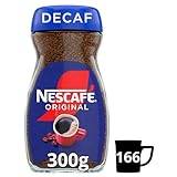 Nescafe Original Decaf Instant Coffee 300g, Rich Aroma, Full & Bold Flavour