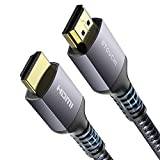 Stouchi 4K HDMI 2.0 Cable 3m, 18Gbps High-Speed HDMI Cable, Braided Ultra HD Supports 4K@60hz 144hz, Ethernet, HDR, 3D, HDCP 2.2 ARC, 2160P, 1080P for PS5,PS4,Xbox,Roku,Laptop,Monitor,HDTV,Blu-ray,PC